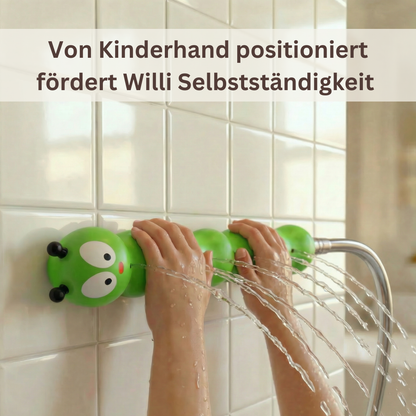 Kinderdusche Wasch Wurm Willi - Familienpaket