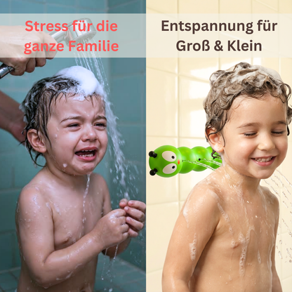 Kinderdusche Wasch Wurm Willi - Familienpaket