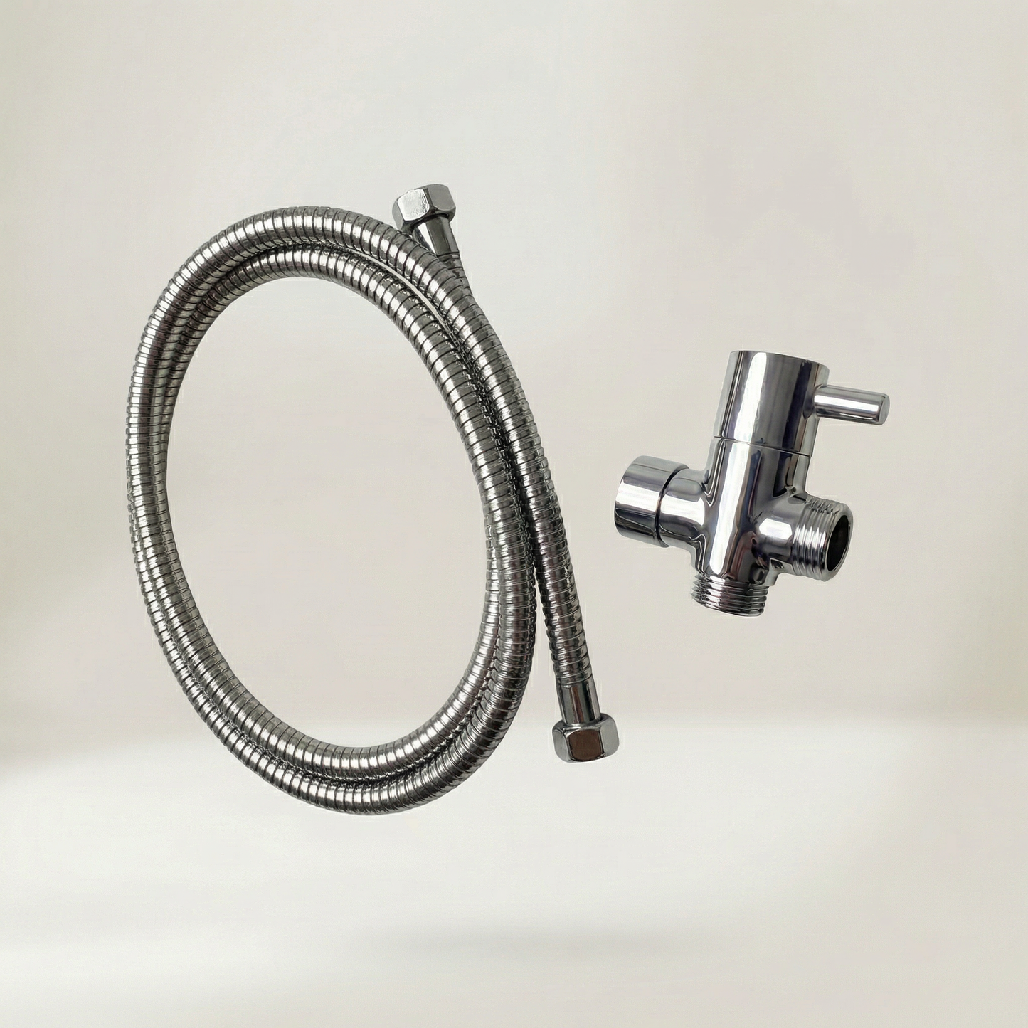 Erweiterungsset für Familien mit Duschschlauch und Umschaltventil