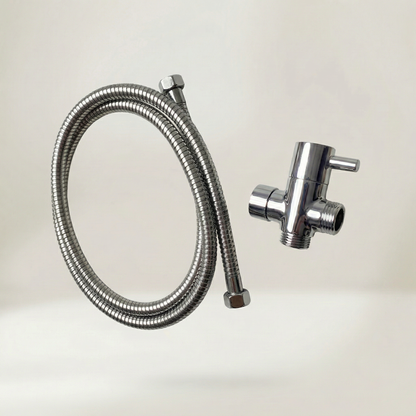 Erweiterungsset für Familien mit Duschschlauch und Umschaltventil