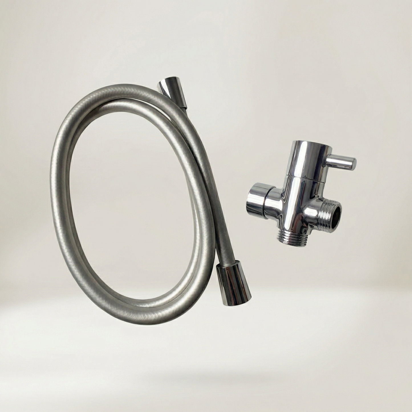 Erweiterungsset für Familien mit Duschschlauch und Umschaltventil