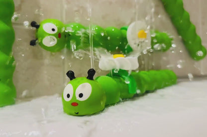 Kinderdusche Wasch Wurm Willi - Familienpaket